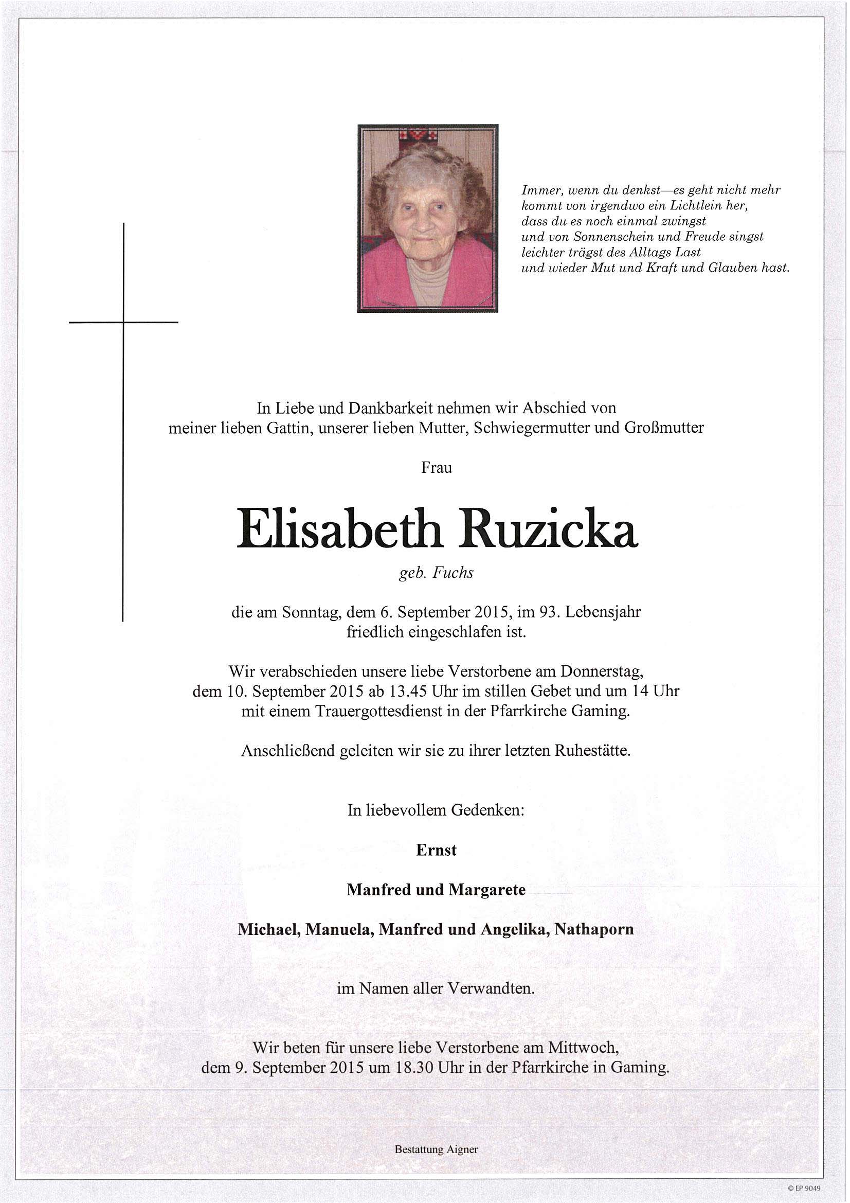 Elisabeth Ruzicka