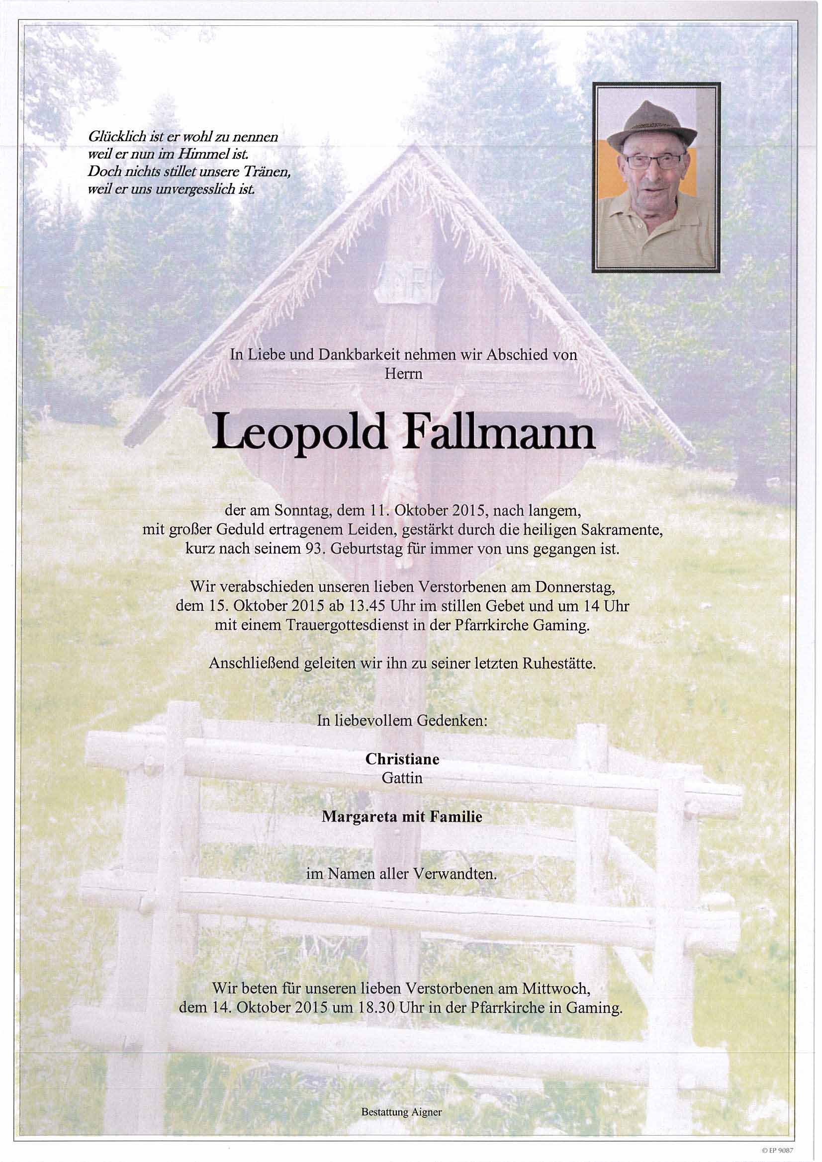 Leopold Fallmann
