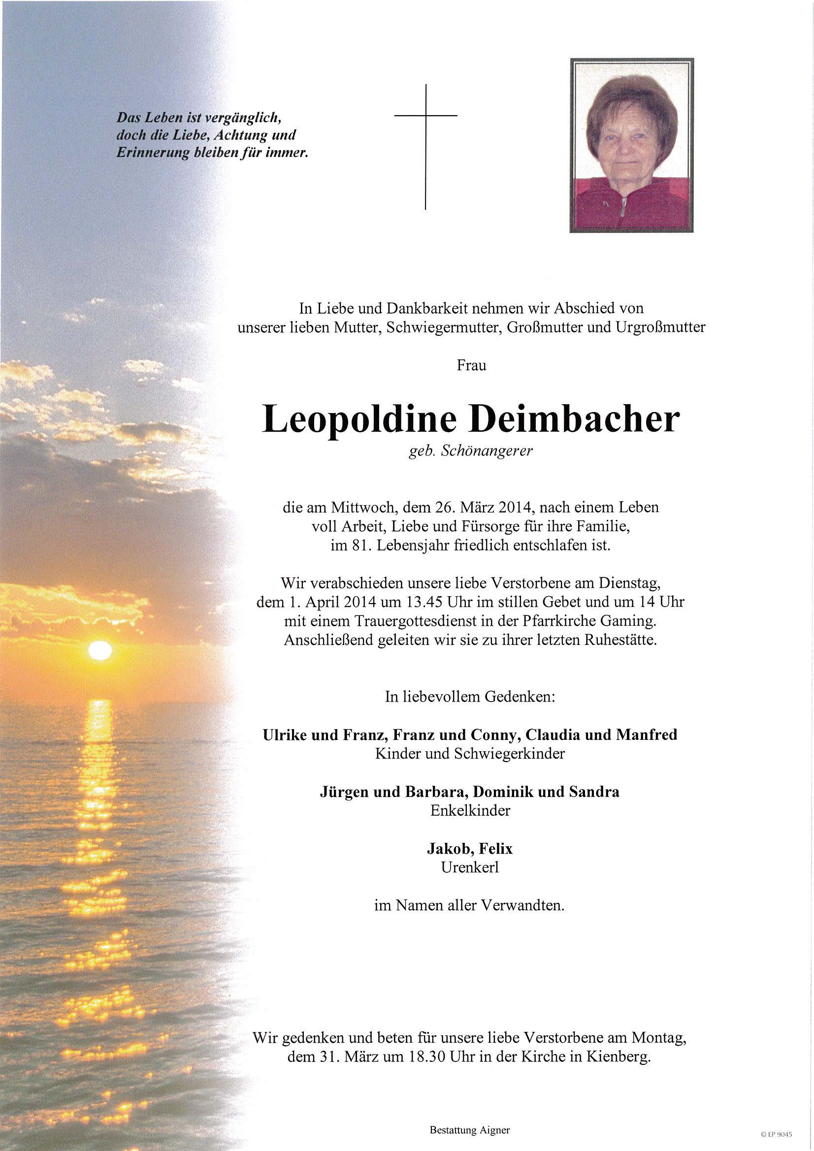 Leopoldie Deimbacher