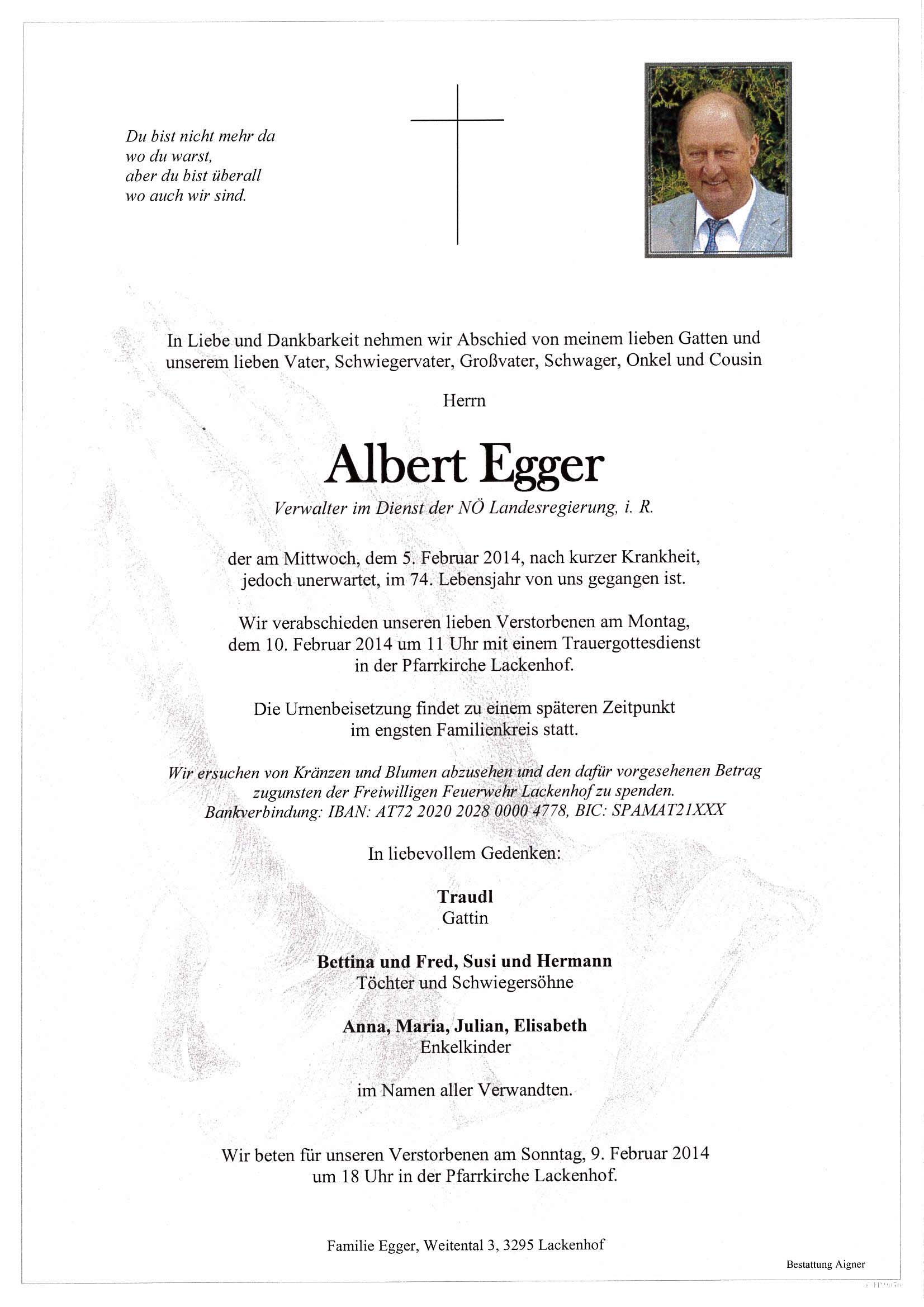 Albert Egger
