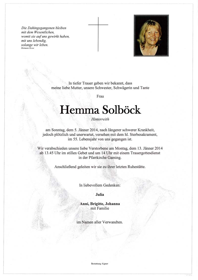 Parte Hemma Sollböck