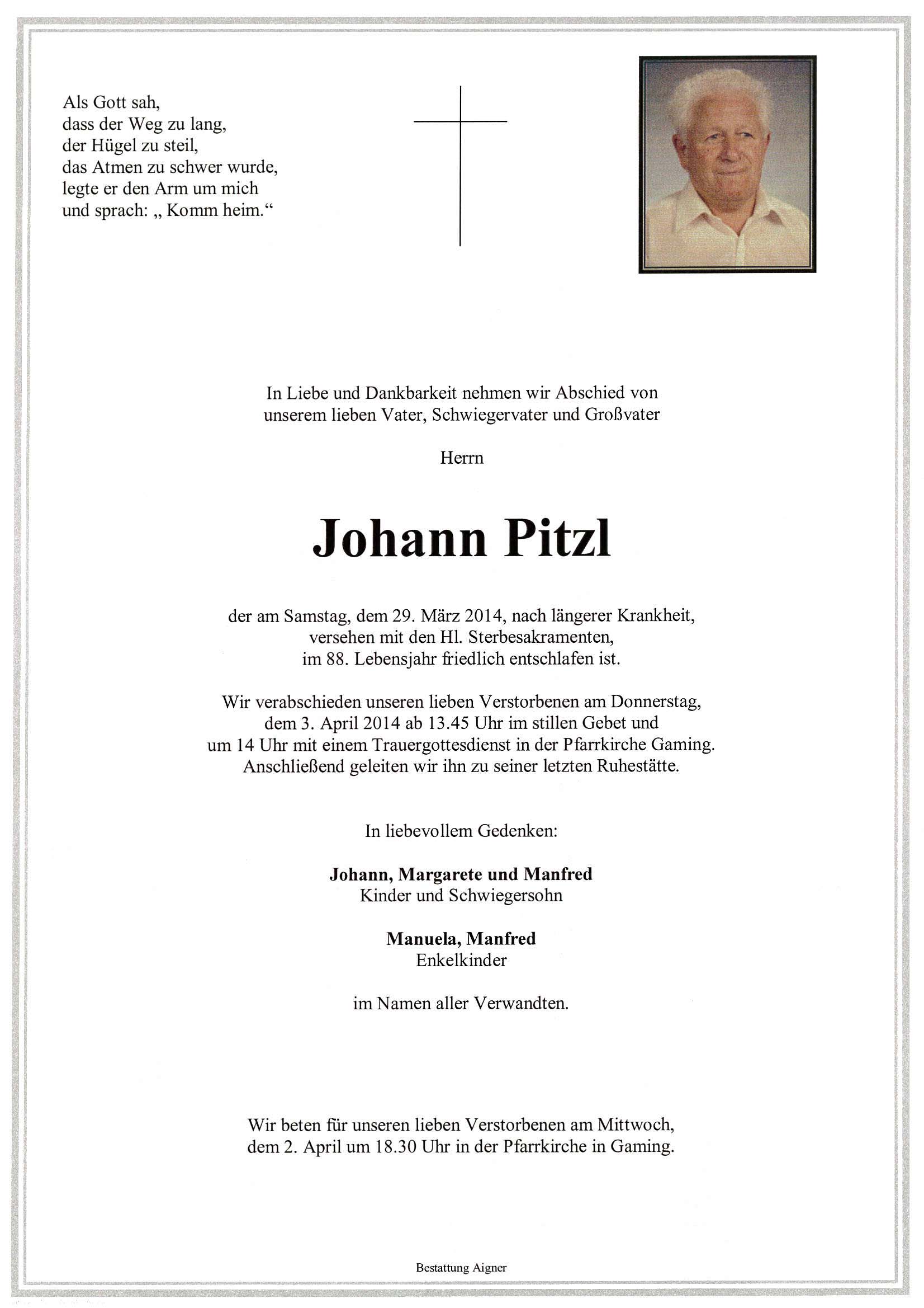 Johann Pitzl